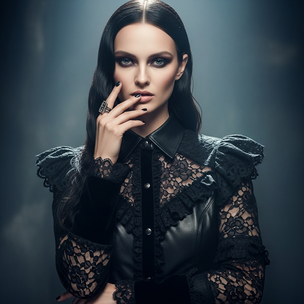 Królowa nocy: jak stworzyć perfekcyjny czarny total look